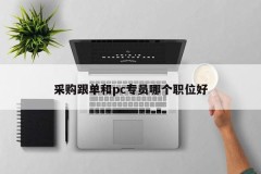 Which position is better for purchasing merchandiser or pc specialist